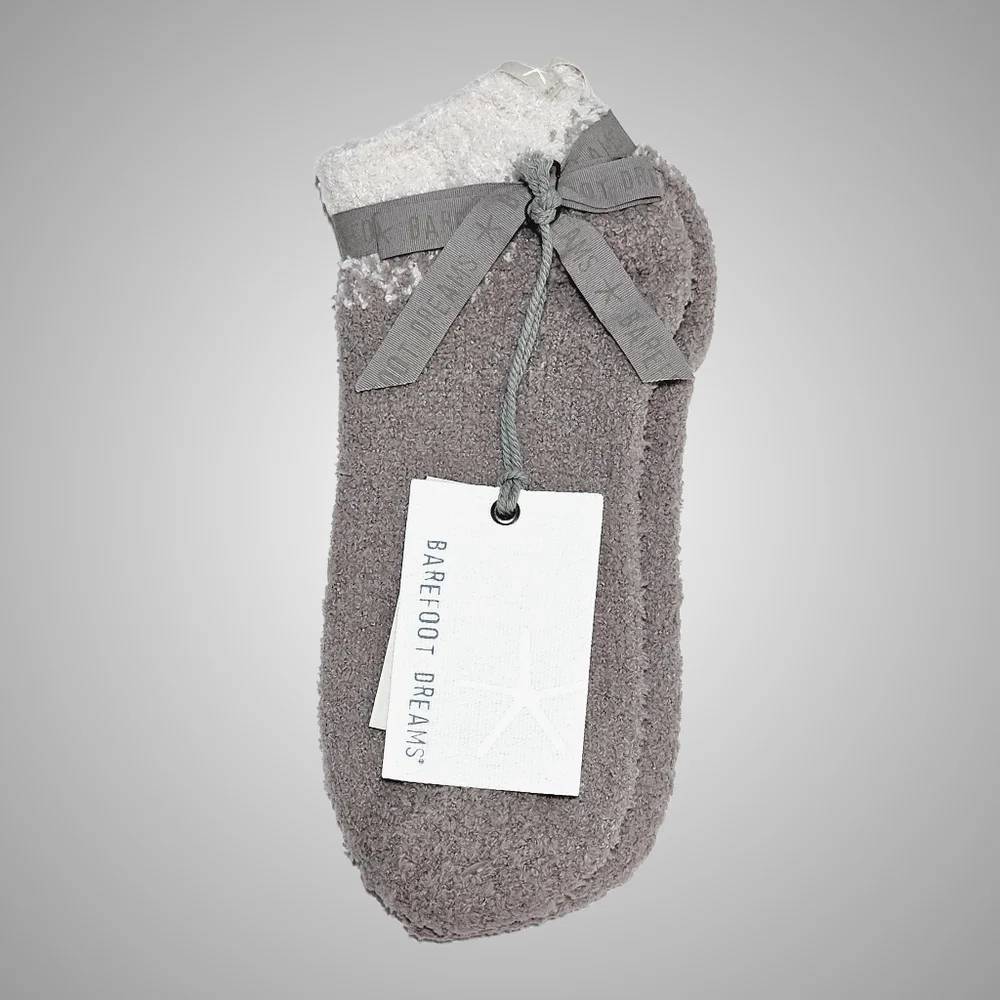 Barefoot Dreams Socks Beach Rock Almond CozyChic Aspen Ankle Socks Cottagecore